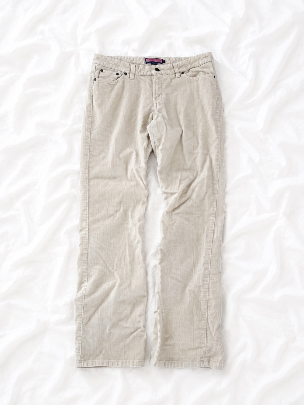 Vineyard Vines Light Beige Corduroy Pants